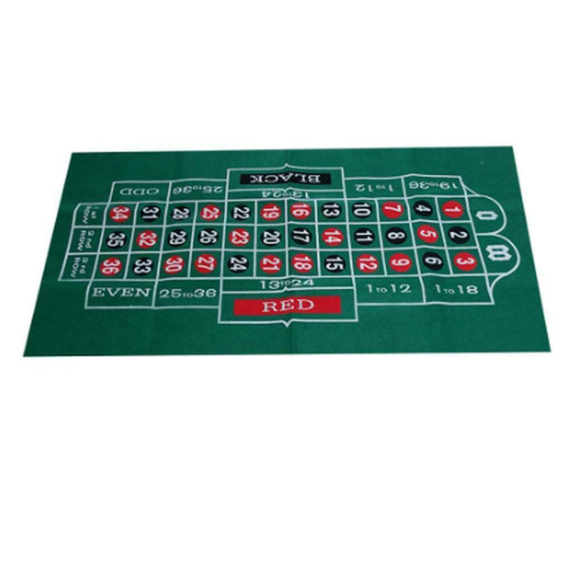 Casino Playing Gaming Table Felt Tablecloth Board Game Craps Cover Mat