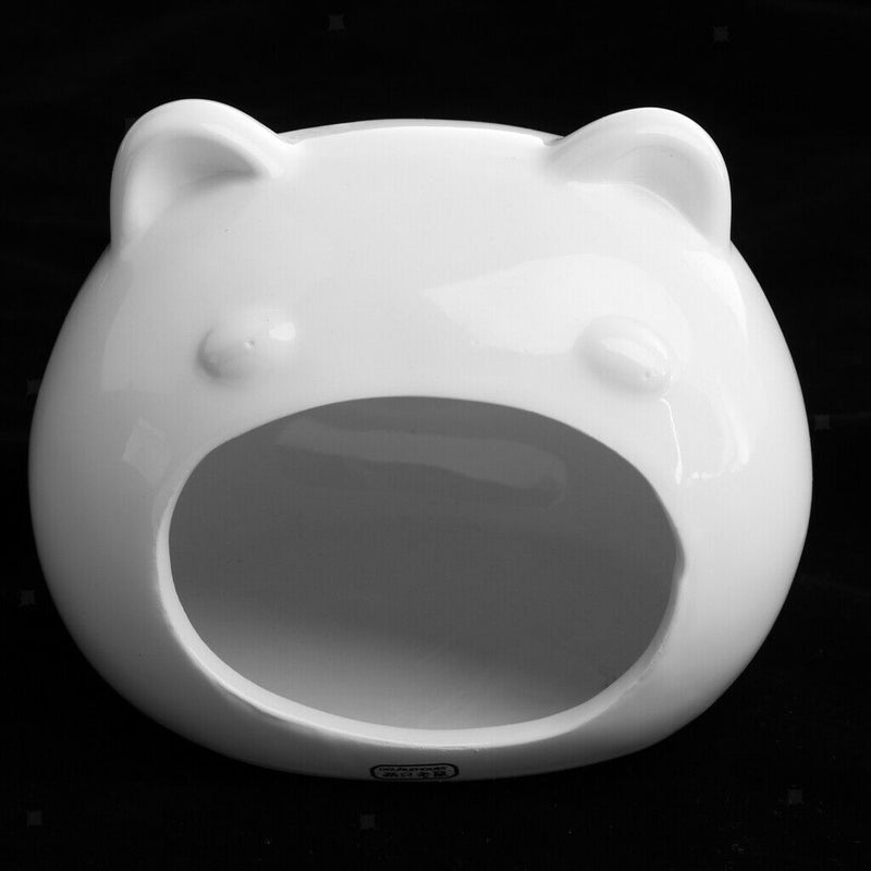 Sleeping Nest Cool Bed for Hamster Keep Your Pet Cool in Hot Summer White