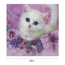 5D DIY Full Drill Diamond Painting Cat Cross Stitch Embroidery (30x30cm)