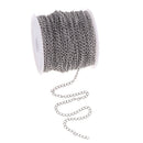 Stainless Steel Cable Chain Link Jewelry Making Chians in Bulk for Necklace