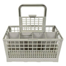 Universal Dishwasher Cutlery Basket High Capacity Plastic Gray Storage Box House