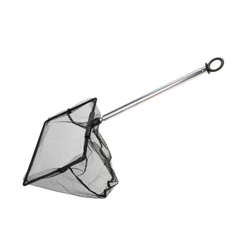 2x Fish Net Retractable Aquarium Fishing Pocket Shrimp Catching Supplies L