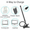 8W LED Clip on Lamp, Desk Light with 3 Modes 2M Cable Dimmer 10 Levels Clam N9W2