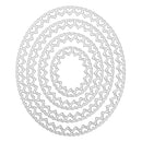 4pcs Metal Cutting Dies Stencil for DIY Scrapbooking Photo (Elliptical Love