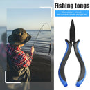 Flat Nose Fish Hook Tying Plier Duckbill Pliers with Spring Fishing Tools