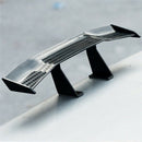 Hot Universal Mini Spoiler Car Rear Tail Decoration Spoiler Wing Carbon Fiber 3C