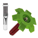 2pcs Condenser Radiator Fin Straightener Fin Comb Tool Cleaner Comb