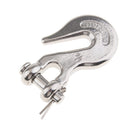 5/16inch Forged Steel Clevis Hook with Safety Latch for Connecting Safety Chains