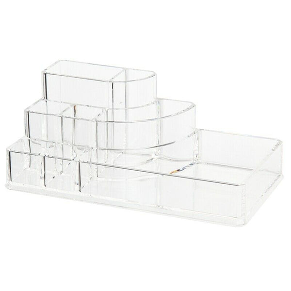 Organizer Storage Box Acrylic Cosmetic Display box for Makeup Storage tran V7Q7