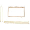 Women Cute Clear Acrylic Box Clutch Crossbody Purse Evening Bag B9D4
