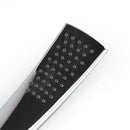 1 Mode Arc Handle Adjustable Handle Square Chrome ABS Bathroom Shower Head