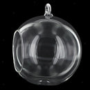 Black Heart Shape Metal Ornament Stand+Hanging Flower Plant Vase Home Decor