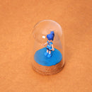 4pcs Mini Clear Glass Dome Shade Cover with Wooden Cork Home Wedding Decor