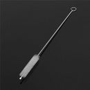 8Pcs Stainless Steel Drinking Straw Reusable Straight Straws + 2 Cleaner Br E8F2