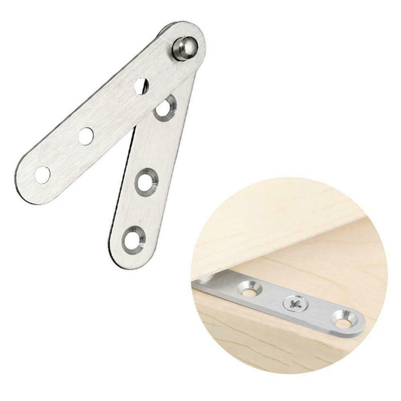 Stainless Steel Doors Hinges Rotating Concealed Upper Lower Hinge (60mm)