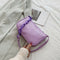Alligator Pattern Handbag Women Leather Retro Totes Shoulder Bag (Purple)