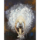 Painting By Numbers DIY Ballet Dancer Hand Painted Canvas Oil Art Picture