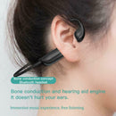 2x Bone Conduction Headphones Waterproof Sweatproof Earphones with Mic Ear Hook