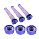 6 Pack Filter Set Kit For  V8+, V8, V7 Absolute Motor-head Replace Part