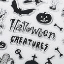 Halloween DIY Transparent Silicone Clear Stamps Scrapbooking Album Cards De JR