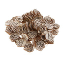 100pcs Natural Wooden Cake Embellishments Crafts for Scrapbooking Cardmaking