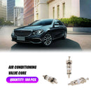 100pcs Auto Air Conditioning Repair Valve Cores R12 Car A/C Valve Cores White