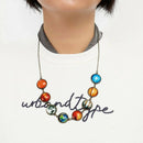 Trendy Universe Solar System Planet Galaxy Space Glass Pendant Lumious Necklace