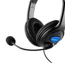 Wired USB Headset with Noise Cancelling Microphone Computer Teleconference Call