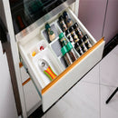 Plastic Spice Rack Kitchen Drawer Organizer Cabinet Drawers 3 Slanted Ti WsA Ew