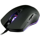 USB Wired Gaming Mouse With Wolf Pattern Colorful Breathing Lights, Large