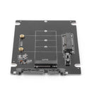 2 in 1 mSATA to SATA NGFF M.2 to SATA3 Converter SSD Solid State Disk Drive Card