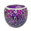 Mosaic Glass Tealight Candle Holder Candlestick for Wedding Home Decor_G