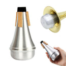 Mute Aluminum Alloy Straight Trumpet Mute for Jazz Musical Instrument Parts