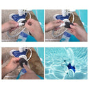 For Polaris Pool Cleaner Parts,16 Pack Sweep Hose Tail Scrubber Replacement