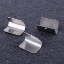 8pcs/Kit Car Stainless Steel In Channel Rain Wind Eyebrow Fixed Clips