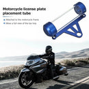 Motorcycle Tax Tube Waterproof Motorbike License Cylindrical Holder Frame