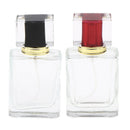 2pcs Empty Glass Perfume Bottles Aftershave Spray Containers 50ml
