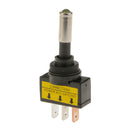 Car Boat Toggle Rocker Switch 3-Pin Breaker Yellow LED Light Indicator