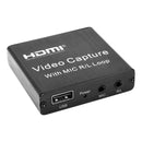 Audio Video Game Capture Card Acquisition HDMI to USB 1080P via DSLR Camcorder