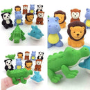 5Pcs Animal Rubber Creative Cartoon For School Favors Kids Office Party Chi J1P8