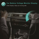 Quelima Car  MP3 Player FM Transmitter Charger Hands-free Call  Black