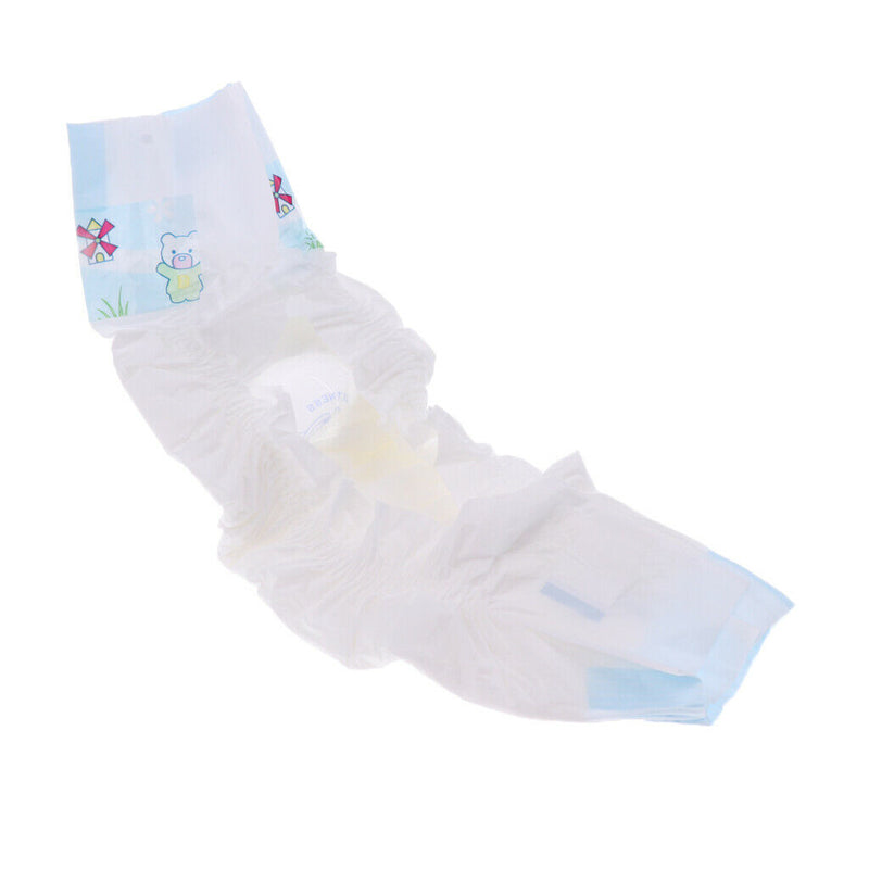 10pcs Disposable Dog Diaper Pet Puppy Nappy Pants Super Absorbent M