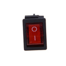5pcs LED  4PIN ON/OFF Boat Rocker Switch 6A/250V 10A/125V Car Dash Red&lJ Kw