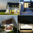 80 LED Outdoor Solar Power Motion Sensor Lights Garden Lamp PIR Flood B6Q5