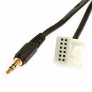 Car Aux Cable 3.5MM Jack Interface Car Audio Adapter Fit for BMW E60 E63 E6 M9E2