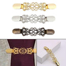3pcs Women Cardigan Sweater Blouse Shawl Clips Shirt Collar Duck Clip Clasps