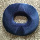 Pressure Relief Donut Washable Cover Haemorrhoids Piles Ring Cushion Blue