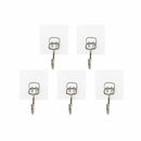 5X Stainless Steel Suction Wall Sucker Hanger Waterproof Adhesive Rack D KJI