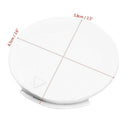 Front Bumper Towing Eye Cover Cap 1214013 White Plastic For Ford Fiesta Mk6 U2P5