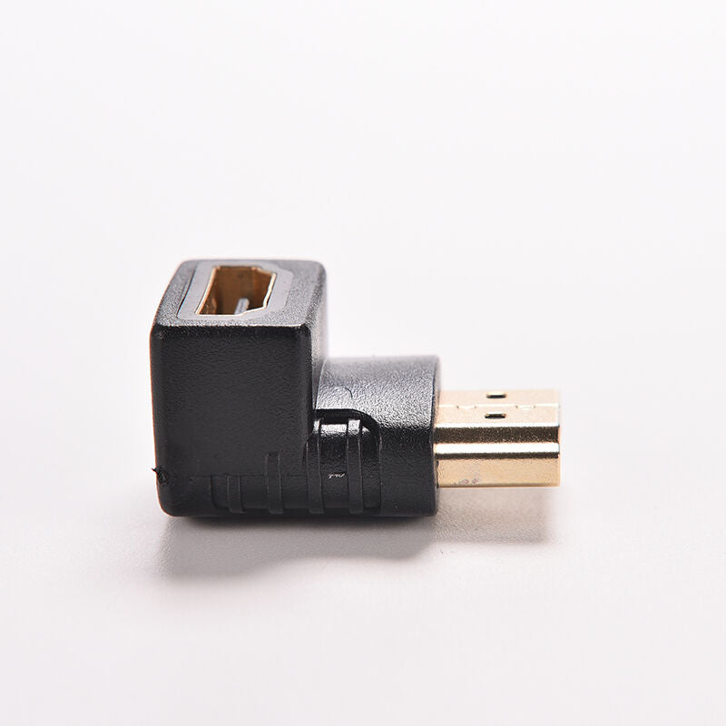 Right Angle hdmi Cable Adapter Male to Female TV ConnectorDegree HDTVGift LJ